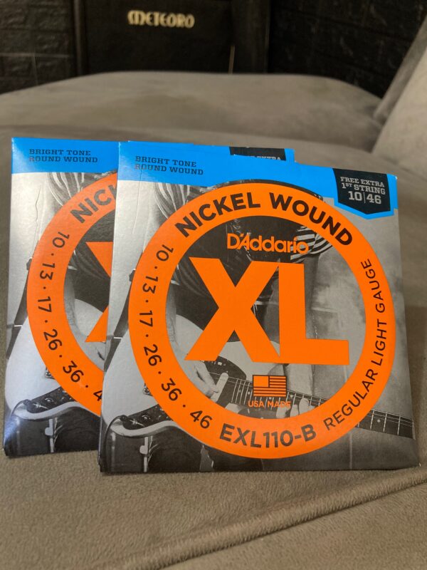 Cordoamento D'addario XL para guitarras 010-046
