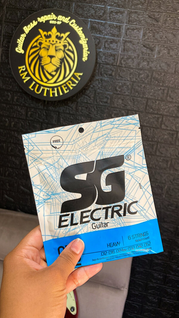 Encordoamento SG Electric 012-052 para guitarras