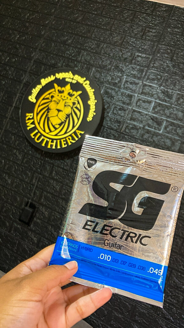 Encordoamento SG Electric 010-049 para guitarras