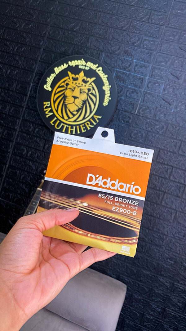 Encordoamento D"Addario 010-050 para violão