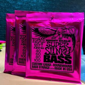 Encordoamento ERNIE BALL para contra baixo 4C