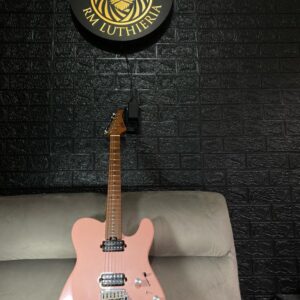 Guitarra EART TL-380 HH Telecaster Shel Pink